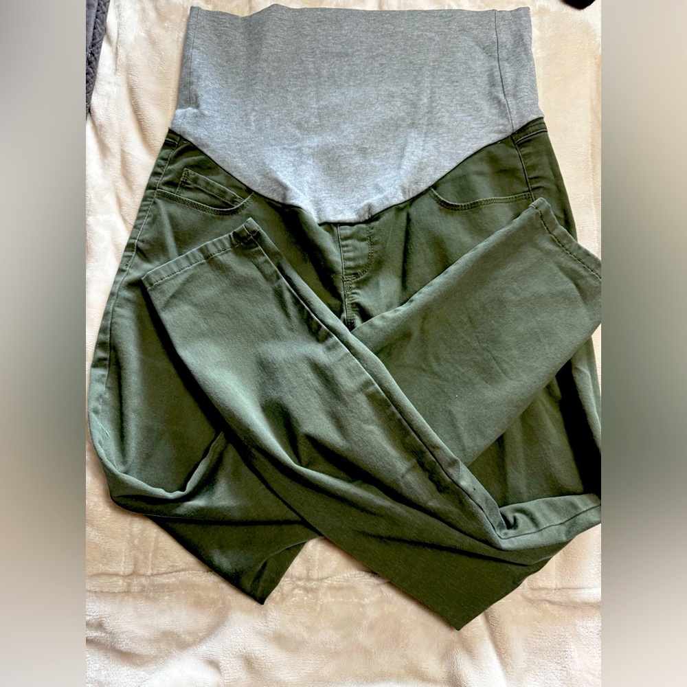Maternity Olive Green Pants